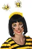 Bienen Harreif Bee mit 2 Bienen für Kinder und Erwachsene Kostüm-Zubehör Bienen Kostüm Accessoire Fasching Karneval Mottoparty Produktbild-Vorschau