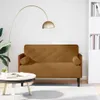 Sofá de dos plazas color marrón con reposacabezas, 110 cm, Vista previa de la imagen del producto 2
