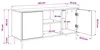 vidaXL TV-Schrank BONN 102 x 33 x 51 cm Schwarz Produktbild-Vorschau 8