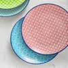 vancasso Macaron Assiette plate en porcelaine, 4 pièces, Voir les images du produit 5