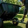 Polar Kunststoff Schubkarre Anhänger 283 Liter Schwarz Produktbild-Vorschau 9