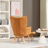 Fauteuil HOMCOM avec repose-pieds, fauteuil à oreilles à Voir les images du produit 8