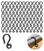 Háčiky na odkvapy pre svetelné dekorácie HOOK000017-B, 60 Náhľad obrázku produktu 1