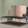 SPORTNOW Tafeltennistafel, inklapbaar, met net en wielen Productafbeelding-voorbeeld 2