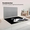 KitchenYeah© Herdabdeckplatte Anmutiger weißer Schwan , Produktbild-Vorschau 3