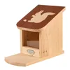 ESSCHERT DESIGN Krmítko pro veverky dřevo 14,6x24,9x26,1cm Náhled obrázku produktu 6