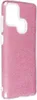 A pink glitter phone case is shown against a white background. Produktbild-Vorschau