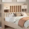 vidaXL Kopfteil mit Stauraum 135 cm Massivholz Kiefer Produktbild-Vorschau 2