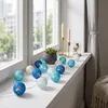 15er Lichterkette Ø4cm LED Kugeln Girlande Lampions Produktbild-Vorschau 4