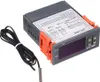A digital temperature controller with a sensor and cable, shown on a white background. Produktbild-Vorschau