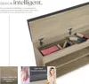 Banc à chaussures NATALYA avec coussin d'assise 104x30x49cm Voir les images du produit 3