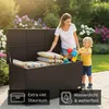Auflagenbox Venezia 146x83x80 cm rostfrei, belüftet, Deckel Produktbild-Vorschau 2
