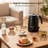 Aigostar -  1,7 Liter 2200W  Digitaler Edelstahl Produktbild-Vorschau 5