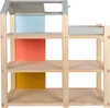 Puppenhaus Natur mit Möbeln Produktbild-Vorschau 9