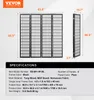 A diagram showing a four-panel room divider with dimensions and specifications. Produktbild-Vorschau