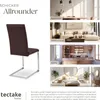A collage of images showing a chair in different room settings and a close-up of the chair. Náhled obrázku produktu
