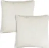 Kissenbezug 80x80 cm Creme Kissenhülle 3D Waben Kissen Produktbild-Vorschau 2