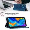 Hülle für Huawei P30 Lite Prägung Flip Leder Brieftasche Produktbild-Vorschau 3