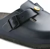 Birkenstock Boston ESD Pantolette blau schmale Weite Gr. 41 Produktbild-Vorschau 14