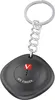 A black keychain finder device with a red and white logo and text. Podgląd zdjęcia produktu