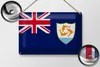 Blechschild Flagge Anguillas 30x20cm Flag Anguilla Vintage Produktbild-Vorschau 2