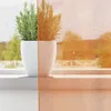 Voálové závesy so slučkami, 2 ks, oranžové, 140x175 cm Náhľad obrázku produktu 3