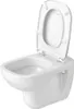 WC-Sitz D-Code ohne SoftClose Scharniere edelstahl, weiß Produktbild-Vorschau 12