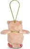 Doudou réversible hibou Owluna vert avec boucle NICI GREEN Voir les images du produit 4