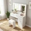 Tavolino da trucco Relaxdays, con specchio a LED e Anteprima dell’immagine prodotto 7