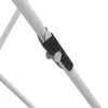 A close-up view of a white plastic clamp mechanism on a white tube, likely part of a drying rack. Anteprima dell’immagine prodotto