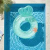 Poolring Aufblasbar mit Rückenteil in Muschelform für Pool Produktbild-Vorschau 6