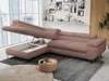 Ecksofa Sofa Rosa, Wohnlandschaft L-Form mit Schlaffunktion Produktbild-Vorschau 3