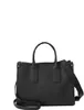 A black Valentino handbag is shown against a white background. Voir les images du produit
