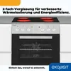Exquisit EHE 156-2.1 U-Set Einbau-Herd Glaskeramikkochfeld Produktbild-Vorschau 9
