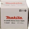 5056 Heftklammern 18 Ga 1,2 x 5,6 x 38 mm Galva Makita Produktbild-Vorschau 3