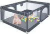 Baby Laufgitter faltbar 120x160cm Laufstall Krabbelgitter Produktbild-Vorschau 2