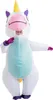 Aufblasbares Einhorn Kostüm Ganzkörper, Einhorn Air Blow-up Produktbild-Vorschau 3