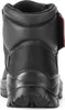 The back view of a black work boot. Produktbild-Vorschau