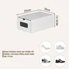 Bettizia 10x Schuhboxen mit Sichtfenster Schuhaufbewahrung Produktbild-Vorschau 2