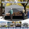 XMTECH Pavillon pliable 3x3 m imperméable Pavillon de Voir les images du produit 18