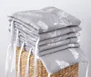 FEDER Grau 100% Baumwolle 360 x 30 cm BETTUMRANDUNG Produktbild-Vorschau 3