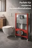 TECE profil WC-Modul mit Uni-Spülkasten, BH 1120mm, inkl. Anteprima dell’immagine prodotto 9