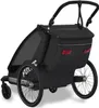 Przyczepka rowerowa FUXTEC Sportfux, czarna, 2 miejsca, Podgląd zdjęcia produktu 4