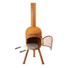 BonFeu Poêles de jardin BONSOLO Corten - Ø 45 cm x H 126 cm Voir les images du produit 5