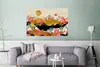 MuchoWow® Poster Gold - Blumen - Druck - Abstrakt - Produktbild-Vorschau 5