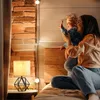 Lampka nocna EDISHINE, nowoczesna lampa stołowa, lampa Podgląd zdjęcia produktu 7
