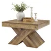 Tribesigns, tavolino quadrato, 80 cm, in stile rustico, in Anteprima dell’immagine prodotto 16