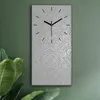 Wohnzimmer Leinwand Uhr Geräuschlos Küche 30x60 Ornamente, Produktbild-Vorschau 1