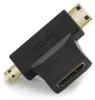 deleyCON Mini + Micro HDMI DUAL Adapter - HDMI Buchse zu Produktbild-Vorschau 3