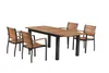 Merxx Gartenmöbel Set Santorin 5tlg., 4 Stapelsessel, Produktbild-Vorschau 10